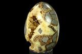 Calcite Crystal Filled Septarian Geode Egg - Utah #167880-3